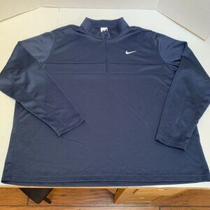 Nike DriFit Mens Navy Blue Size XXL Pullover